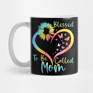 Blessed To Be Called Mom Mothers Day 2024 Sunflower Mug